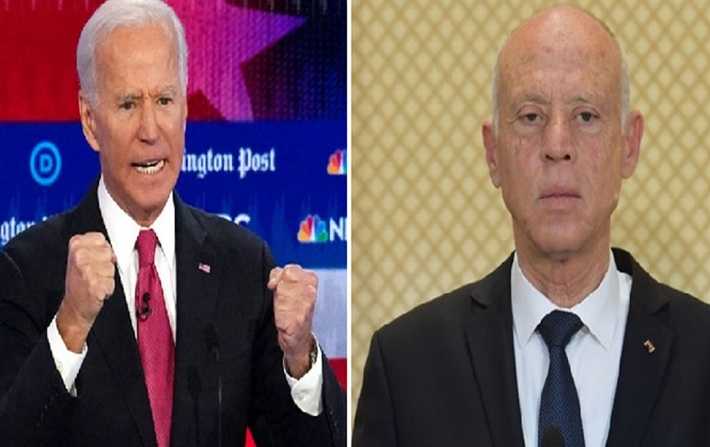 سعيّد مهنئا بايدن: مستعدون لتعزيز آفاق الشراكة الاستراتيجية بين البلدين