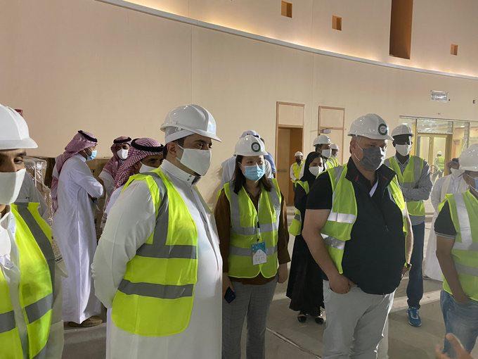 لجنة تقييم ملف الألعاب الآسيوية تزور منشآت الرياض لجنة تقييم ملف الألعاب الآسيوية تزور منشآت الرياض