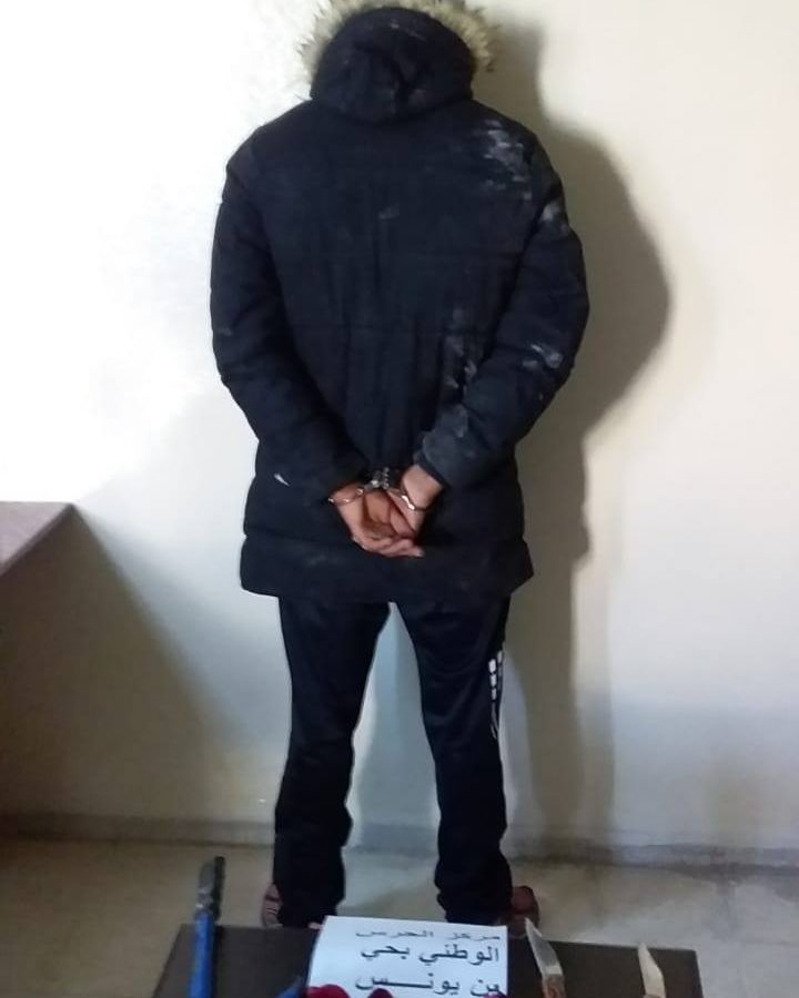 القبض على شخص متلبسا بسرقة أحد المنازل