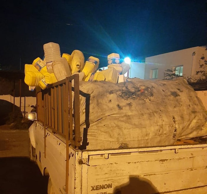 باجة: القبض على عصابة تسرق الأسلاك الكهربائية(صور)