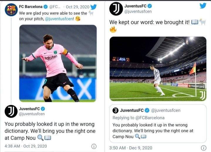 مباراة كرة القدم في ملعب “تويتر”