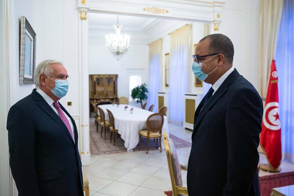 المشيشي يلتقي الوزير الأول الفرنسي الأسبق رافاران