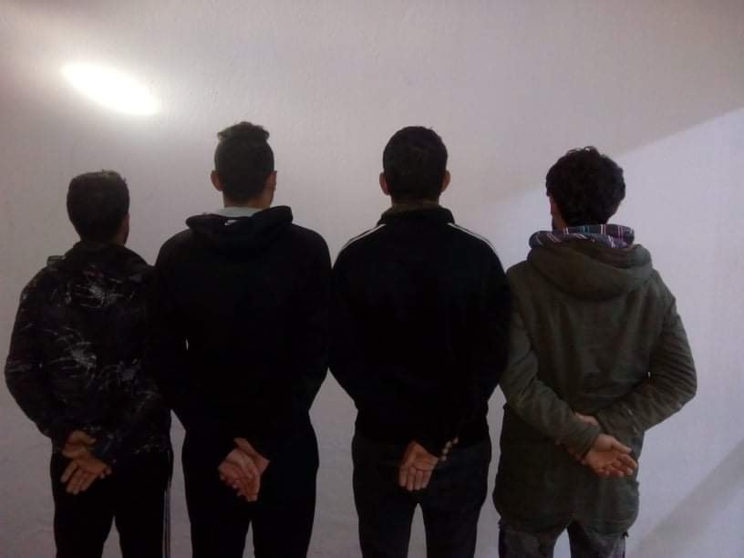 نابل: القبض على أفراد عصابة تعتدي على الأشخاص والممتلكات (صور)