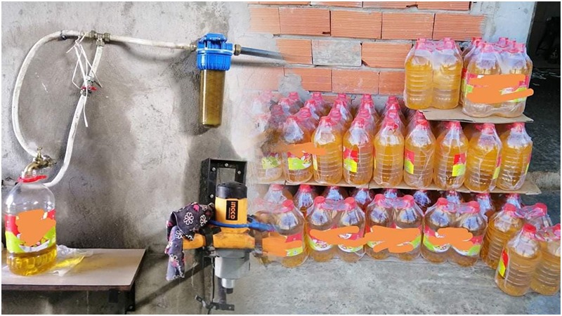 المنستير: حجر حوالي 3200 لتر من الزيت النباتي المدعم