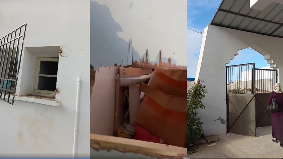 شاهد الفيديو: خلع وتخريب مستوصف طينة بصفاقس