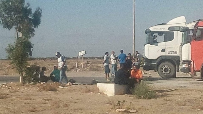 إعادة غلق المنطقة الصناعية بالصخيرة