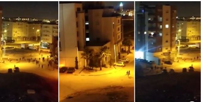 أعمال الشغب: 100 إطار مطاطي في بناية مهجورة  ومحاولة قطع الكهرباء عن المروج