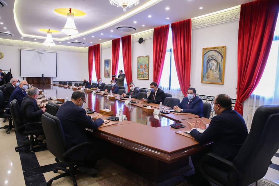 المشيشي يجتمع بالوزراء الجدد:  هدف الحكومة ليس تسجيل النقاط السياسية