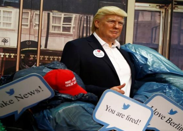 “ترامب” في مستودع متحف في باريس!