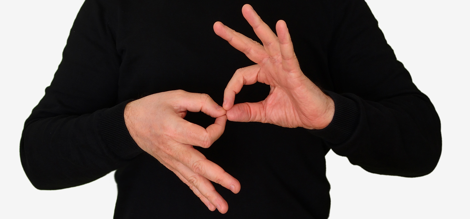 مترجم للغة الإشارة في “إحاطات” بايدن الصحفية