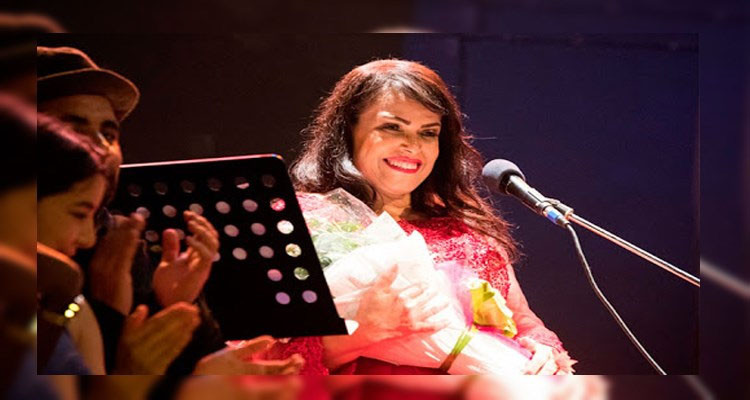 الفنانة منية البجاوي في المستشفى العسكري لإصابتها بكورونا