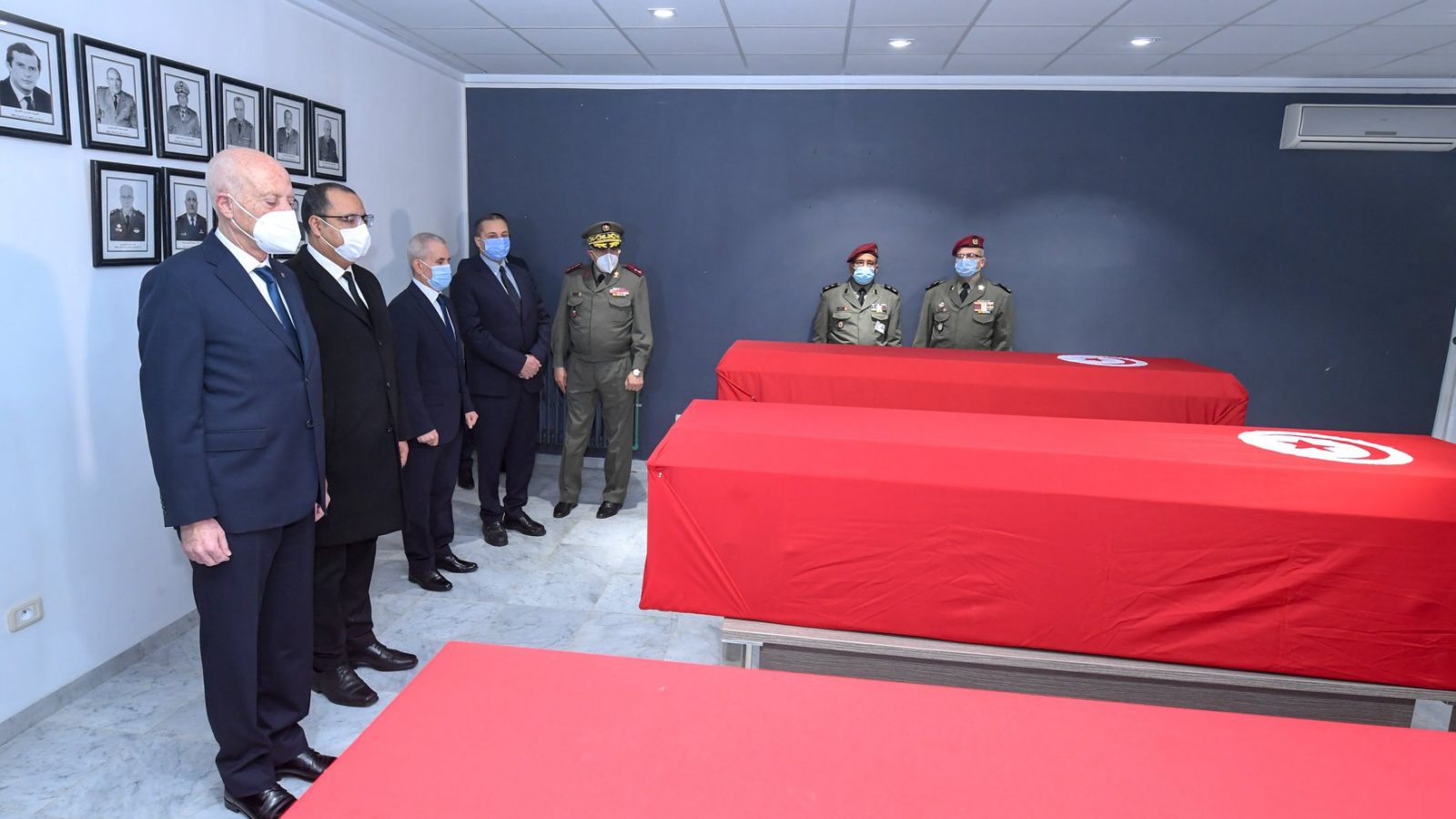 الكاف: تشييع جنازة الشهيد الوكيل بالجيش مراد فداوة