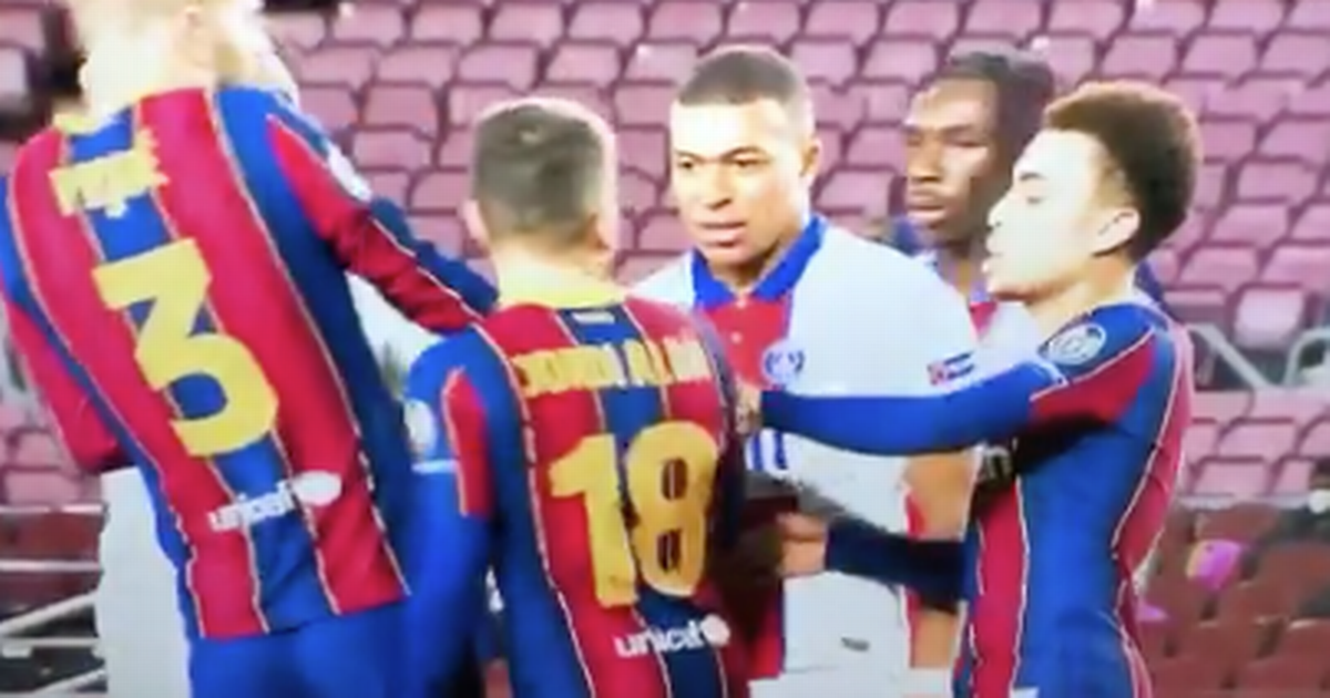 “مبابي” هدد جوردي ألبا بالقتل