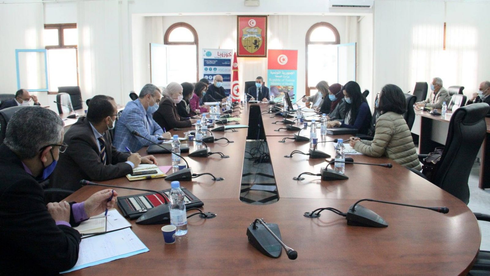 ماذا في اجتماع لجنة قيادة الحملة الوطنية للتلقيح ؟