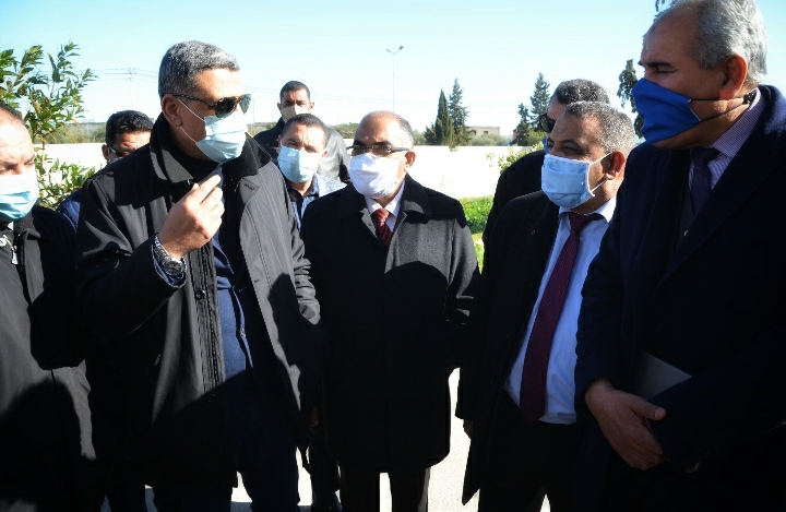 الوفد الحكومي يبقى في باجة بسبب “كورونا”