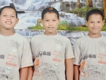 ضياع 3 أشقاء توائم أصيلي أكودة