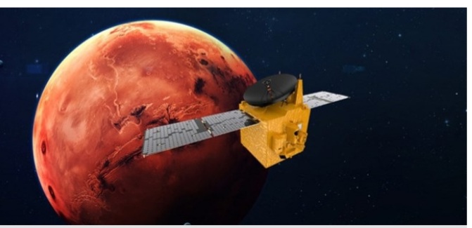 الإمارات تدخل المريخ بنجاح
