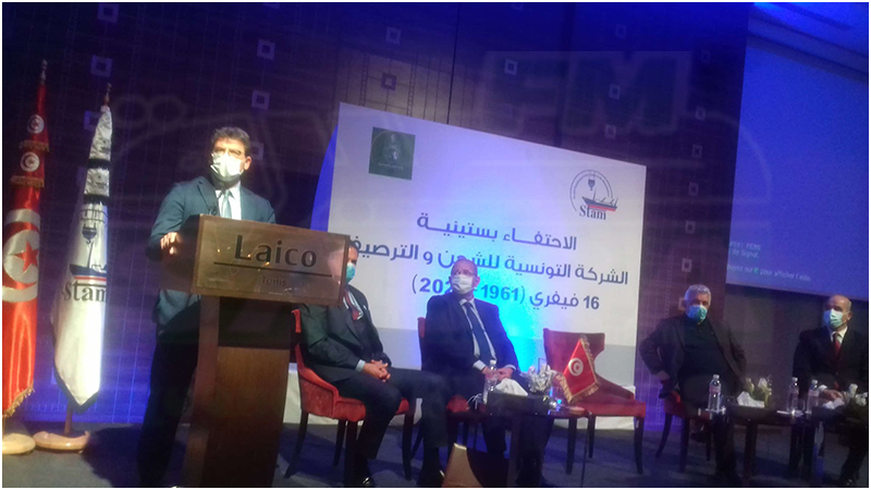 خلال حفل أقامته الشركة التونسية للشحن والترصيف/هذا ما صرح به وزير النقل