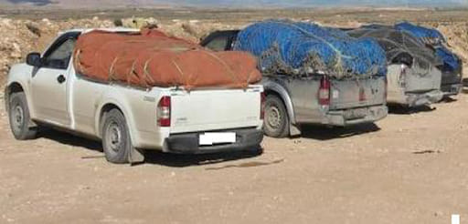 مارث: ضبط 5 سيارات تهريب