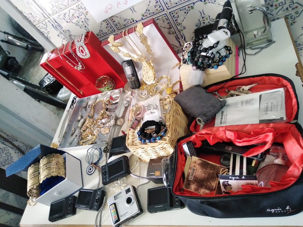 استرجاع مسروق من منزل بقيمة 60 ألف دينار (صور)