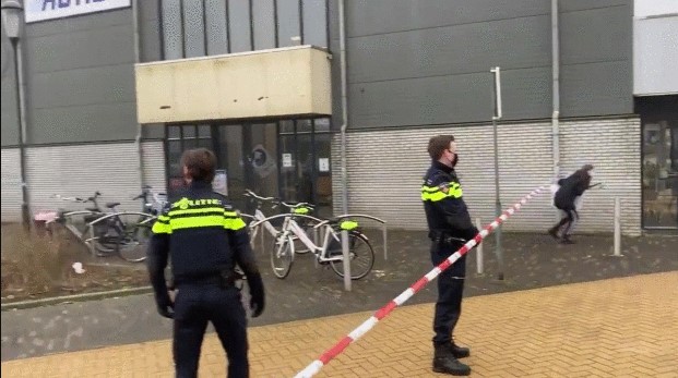 انفجار قرب مركز لاختبار كورونا في امستردام