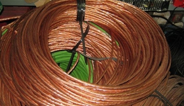 سرقة 500 كلغ من الأسلاك النحاسية