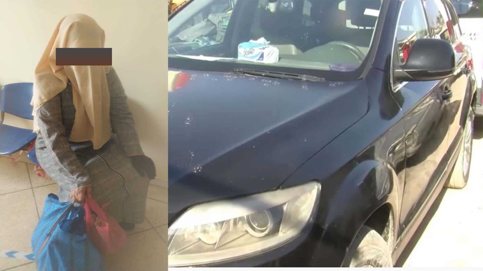 السجن لمتسولة ضُبطت وهي تغيّر ملابسها الرثة داخل سيارتها الفارهة