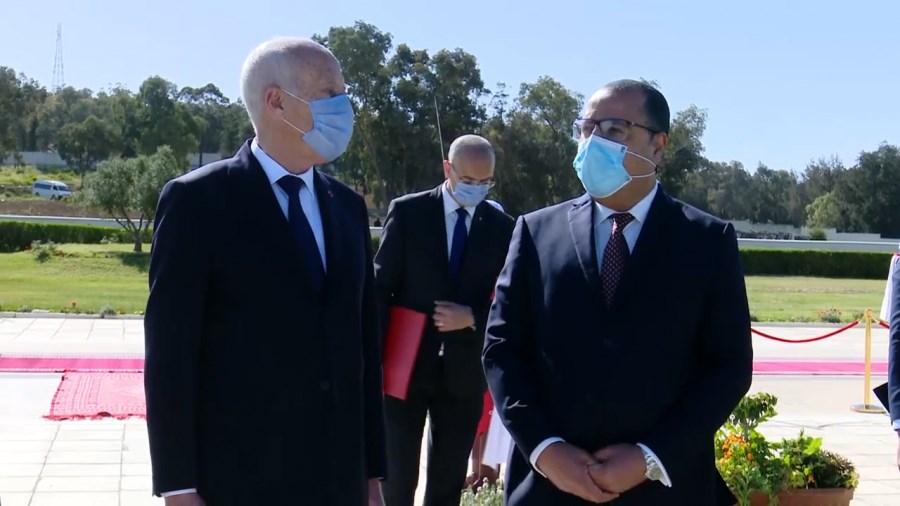 هذا ما دار بين المشيشي وقيس سعيّد في لقائهما بروضة الشهداء