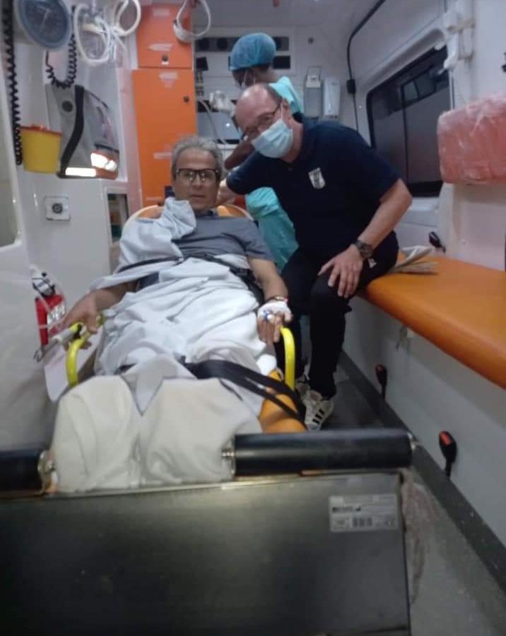 وصل فجرا الى تونس/نقل منصف خماخم الى المستشفى العسكري