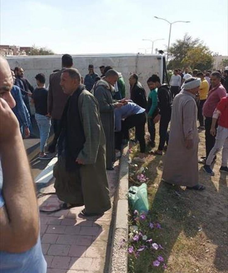 مصر /اصابة 17 شخصا في حادث جديد (صور )
