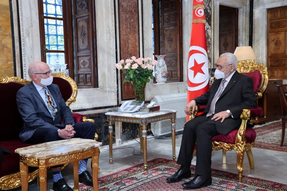 رئيس البرلمان لسفير الاتحاد الأوروبي : نعمل على دعم الاستقرار واستكمال بناء المحكمة الدستورية