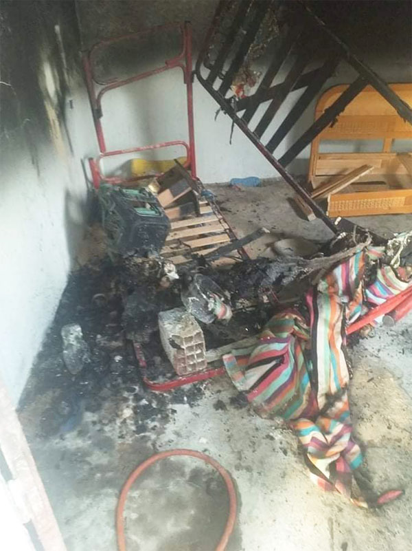 شاهد ما خلفته معركة ضارية بالقصرين (صور)