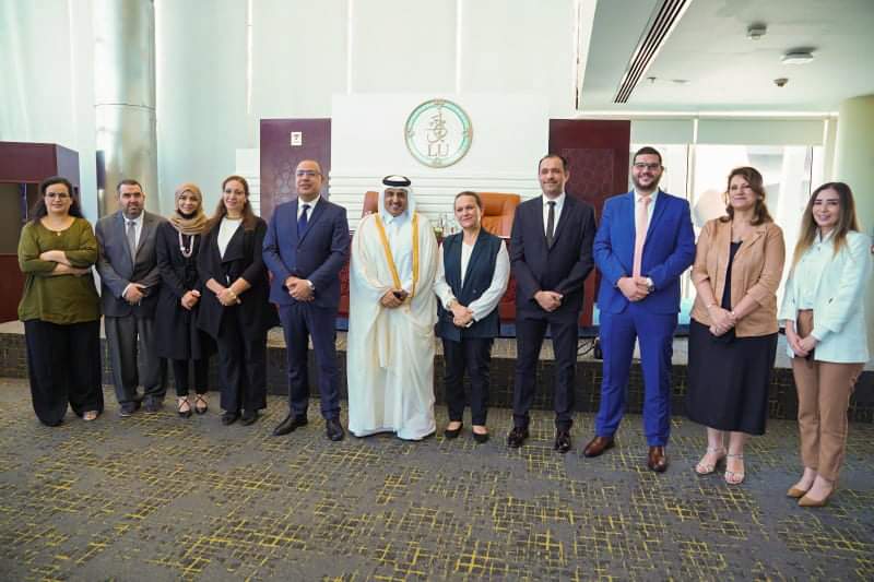 المشيسي يزور جامعة لوسيل في قطر ويلتقي هؤلاء