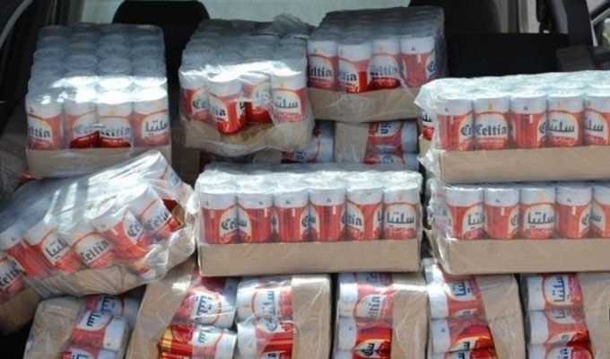 ضبط 14000 قارورة جعة  كانت ستُروّج بمناسبة العيد