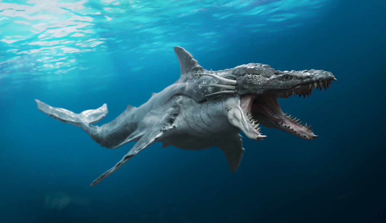 اكتشاف بقايا “وحش” في البحر المتوسط (فيديو)