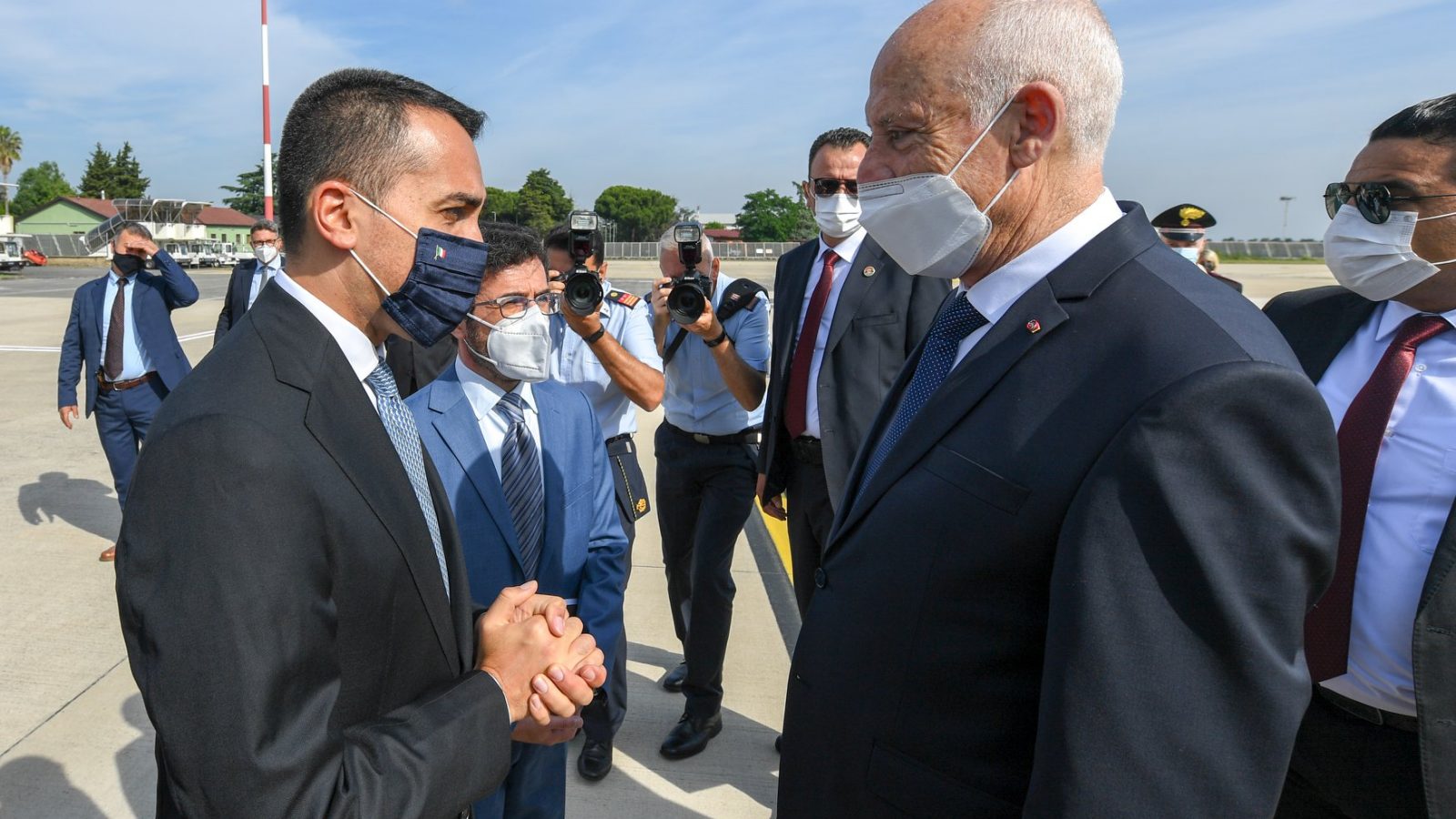 بالصور.. قيس سعيد في إيطاليا