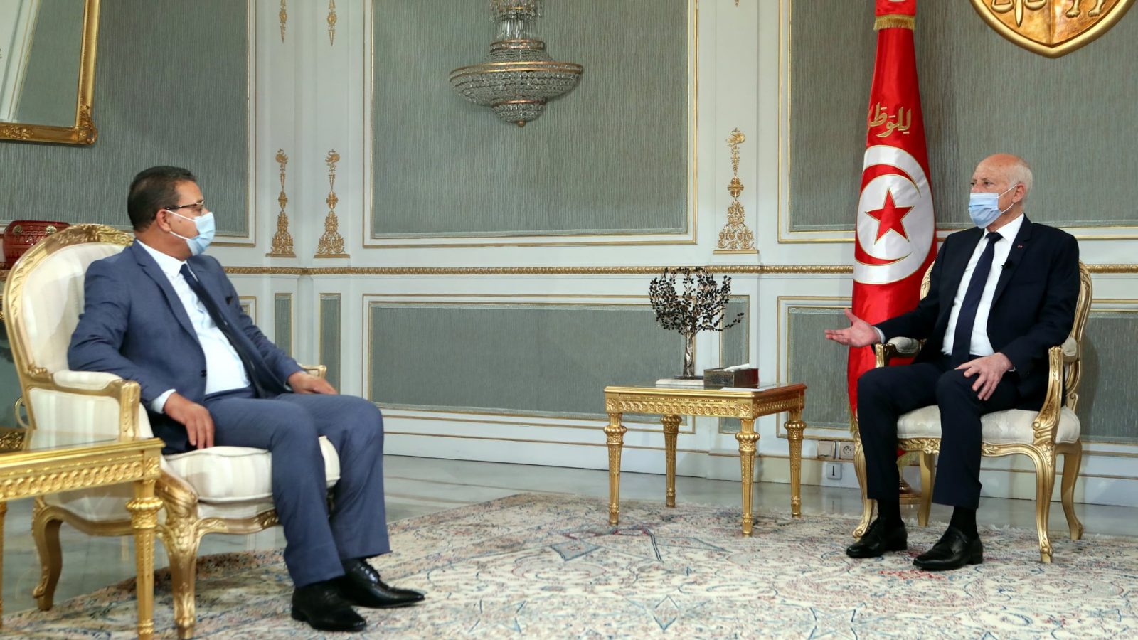 قيس سعيد: الأمر لا يتعلق بوساطات أو حلول وسطى بل بثوابت ومبادئ وقيم(فيديو)