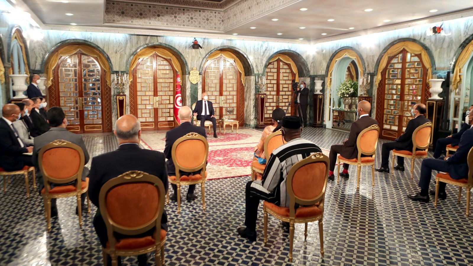 قيس سعيد/ أفريقيا يجب ان تكون للأفارقة وثرواتها يجب ان تعود إليهم (فيديو)