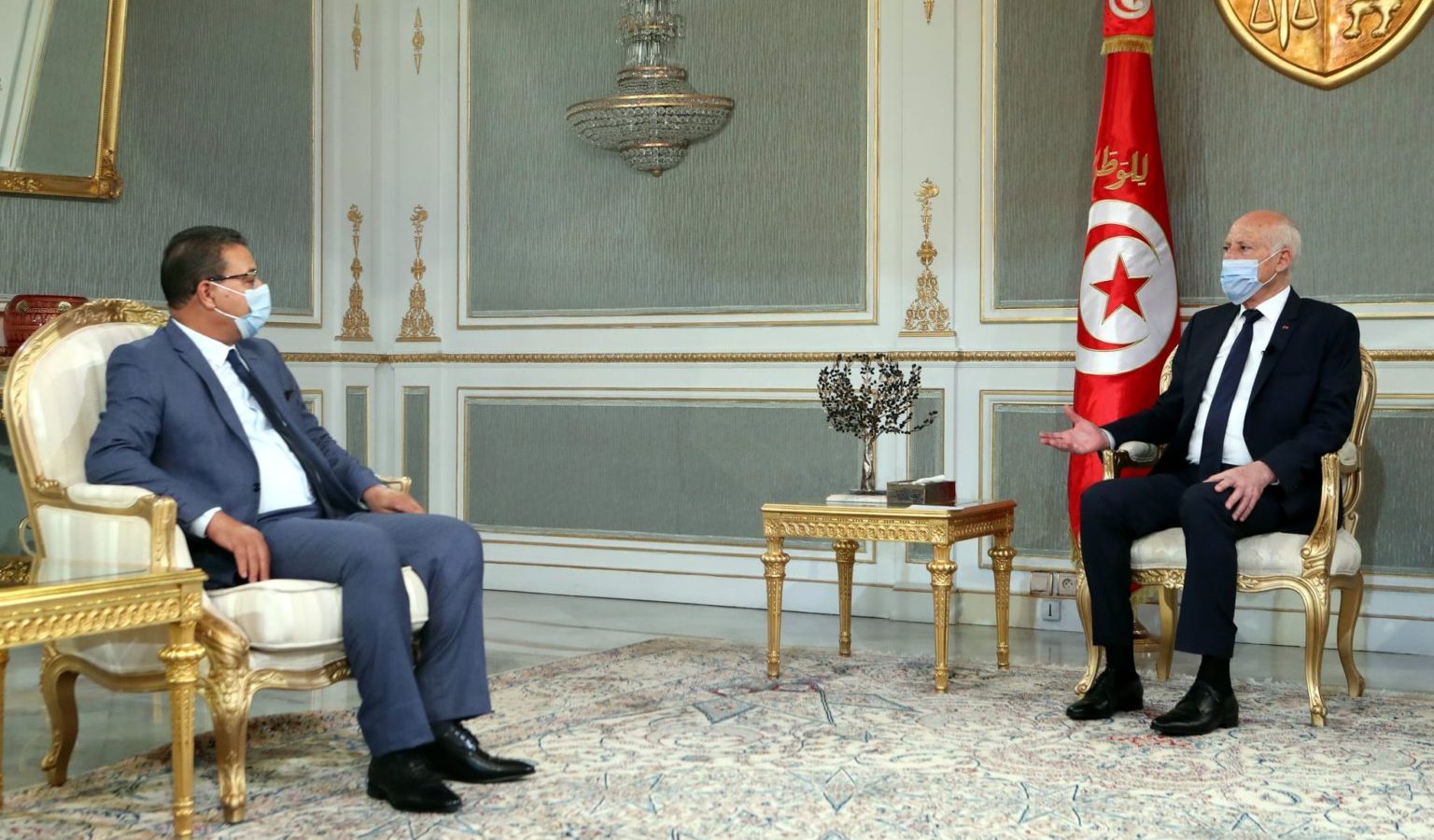 هذا ما حصل في لقاء سعيد بالمغزاوي(فيديو)