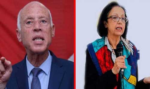 رشيدة النيفر: هؤلاء يعرقلون مشروع قيس سعيد بدلا من مساعدته