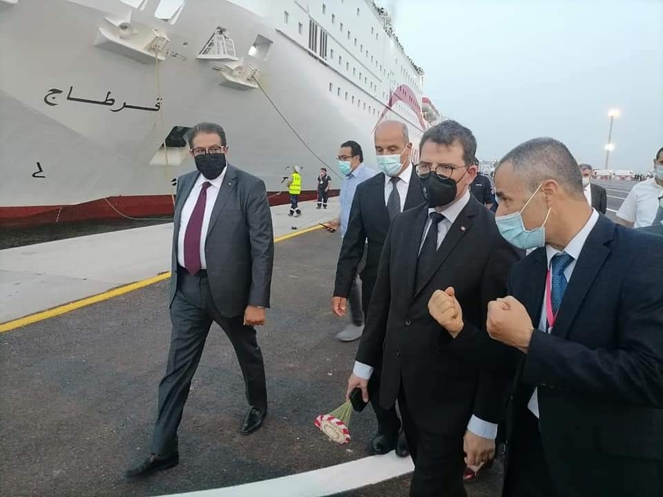 رست بميناء جرجيس: 5 إصابات بكورونا بين ركاب الباخرة “قرطاج”