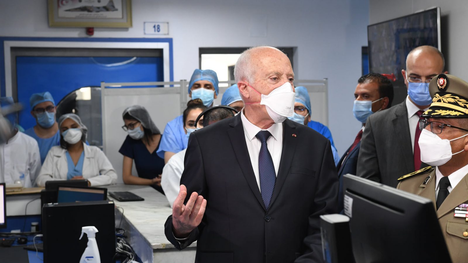 قيس سعيّد غاضب مما حصل بالبرلمان: أندد بالعنف ..والعملية تم الترتيب لها منذ 3أيام (فيديو)