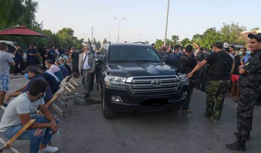 الغنوشي يغادر ساحة مجلس النواب