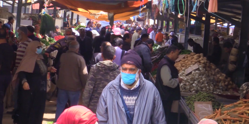 رغم إقرار الحجر الصحي الشامل.. حركة عادية في هذه الولاية رغم إقرار الحجر الصحي الشامل.. حركة عادية في هذه الولاية