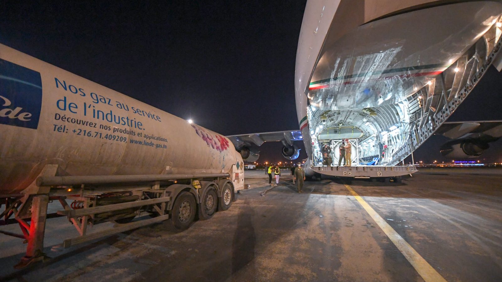 وهذه كميات أخرى من الأكسجين من الكويت (صور)