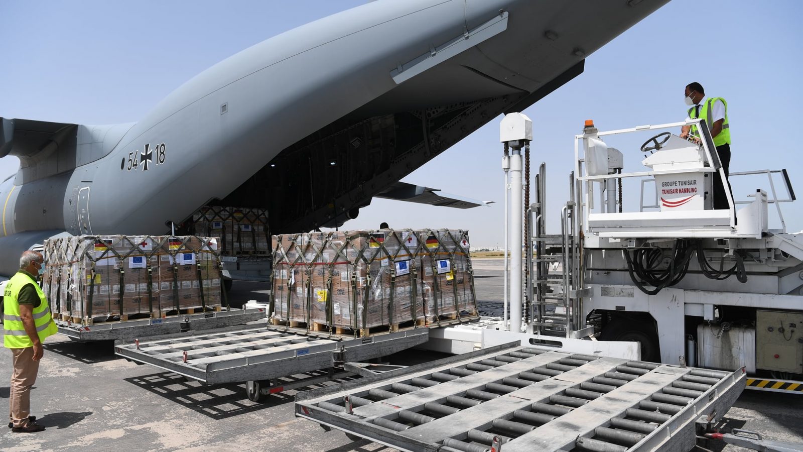 مساعدات طبية من ألمانيا لتونس