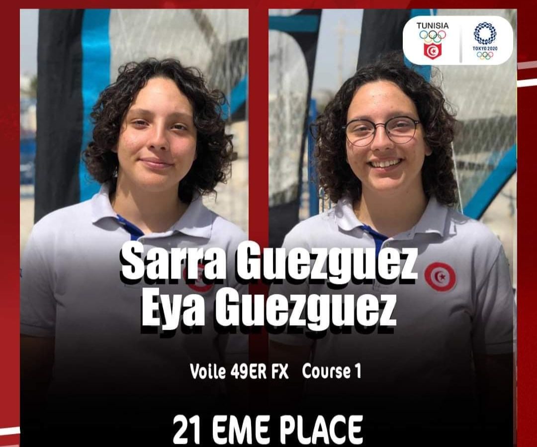 أولمبياد طوكيو /الشقيقتان قزقز تنهيان مشاركتهن في سباق الاشرعة