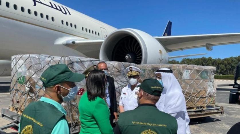 وصول مساعدات طبيبة من المملكة العربية السعودية الى تونس