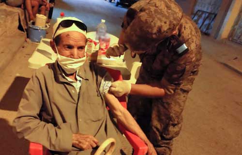 الجيش/ انطلاق حملة التلقيح بهذه الولاية الجيش/ انطلاق حملة التلقيح بهذه الولاية