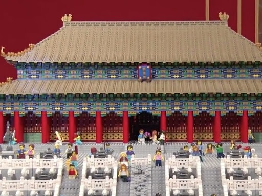 نموذج للمدينة المحرمة بـ 700 ألف مكعب ليغو (فيديو)